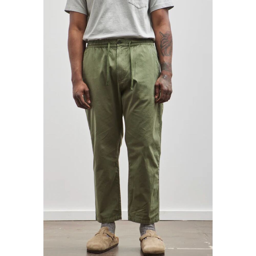 Universal Works Hi Water Trouser in Green Birch sz 28